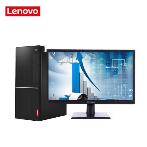 黑人大屌性爱联想（Lenovo）扬天M6201C 商用台式机(I3-6100 4G 1T  DVD  2G独显  21寸)